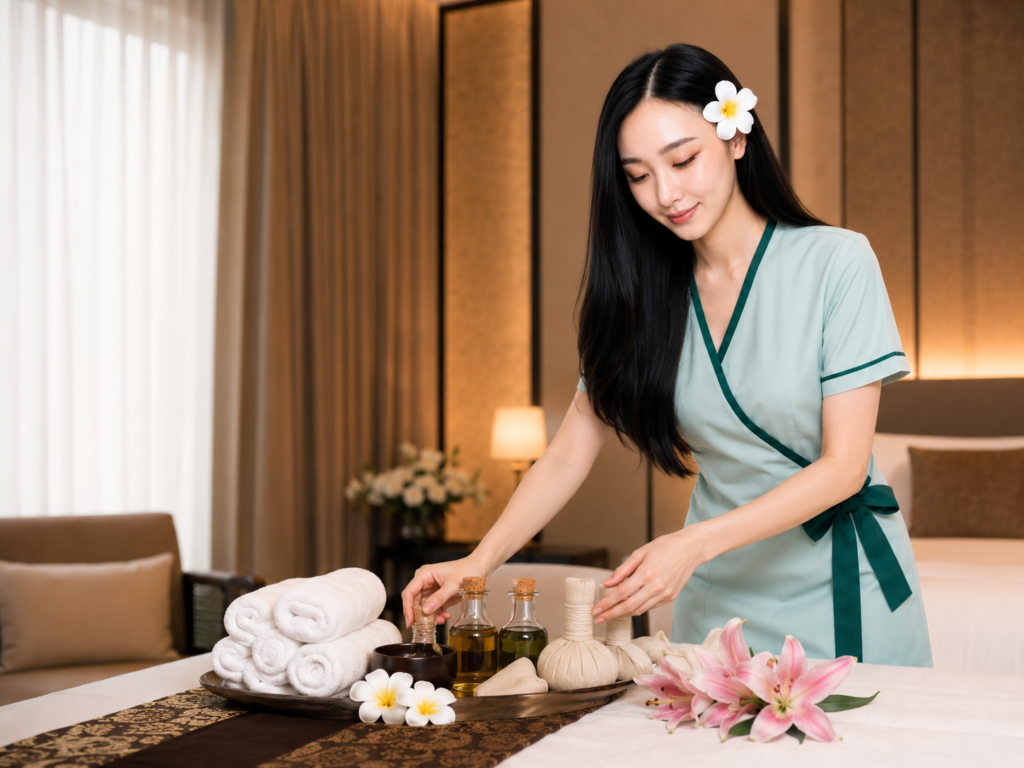 Professional massage treatments in Bangkok