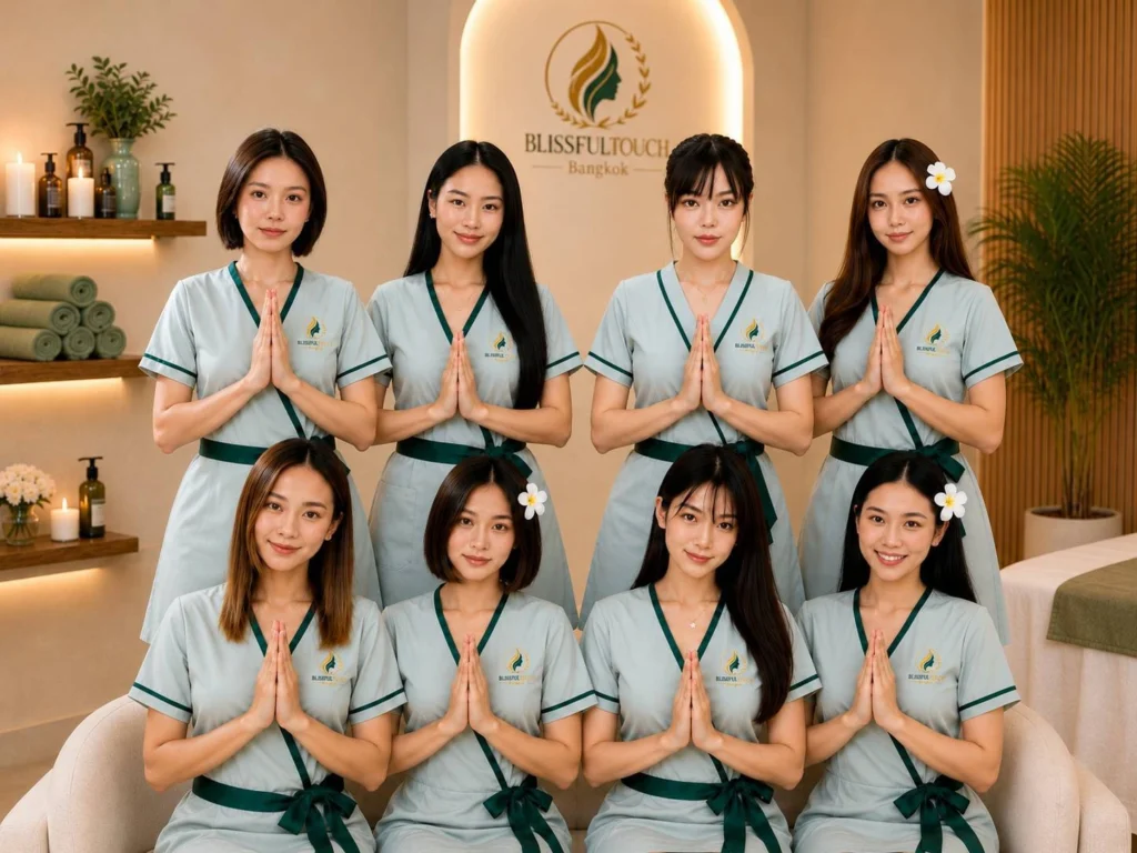 Professional massage therapists in Bangkok